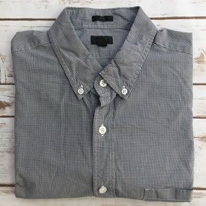 J. Crew Men's slim shirt blue XL