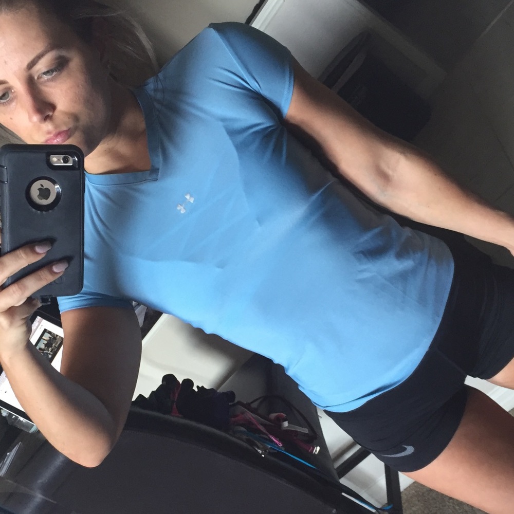Under armour tight top