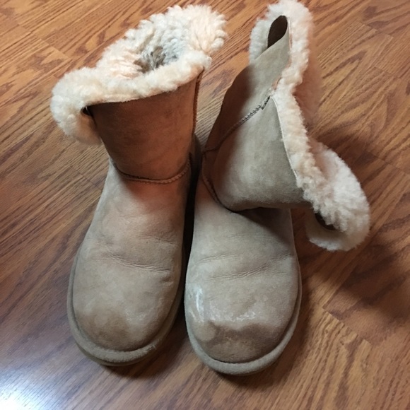 UGG Shoes - 🆑 UGG winter suede and fur boots. Size 7.