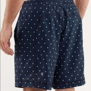 Lululemon M Polka Dot Pace Breaker Short