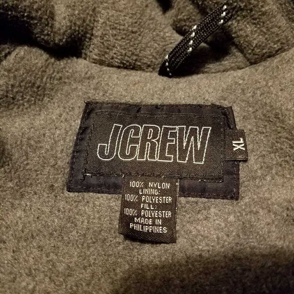 J.Crew Men's  Haft zipper Winter Coat. - Picture 5 of 8