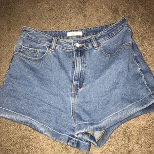 High waisted shorts from Pacsun