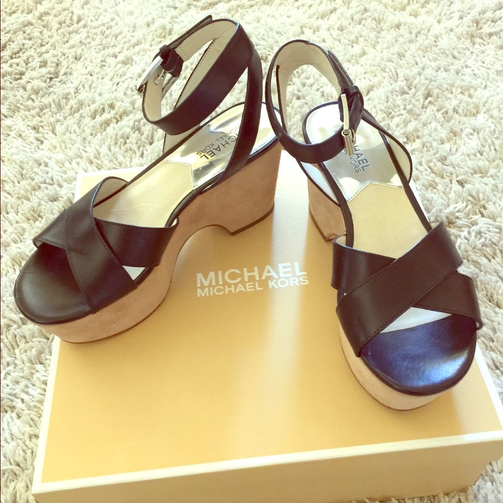 Michael Kors Ariel Mid Wedge platform