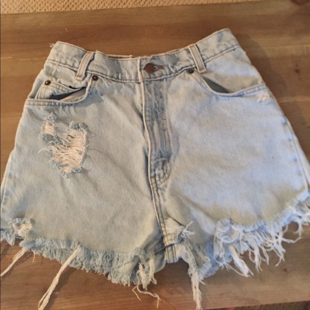 Vintage Levi Cutoffs