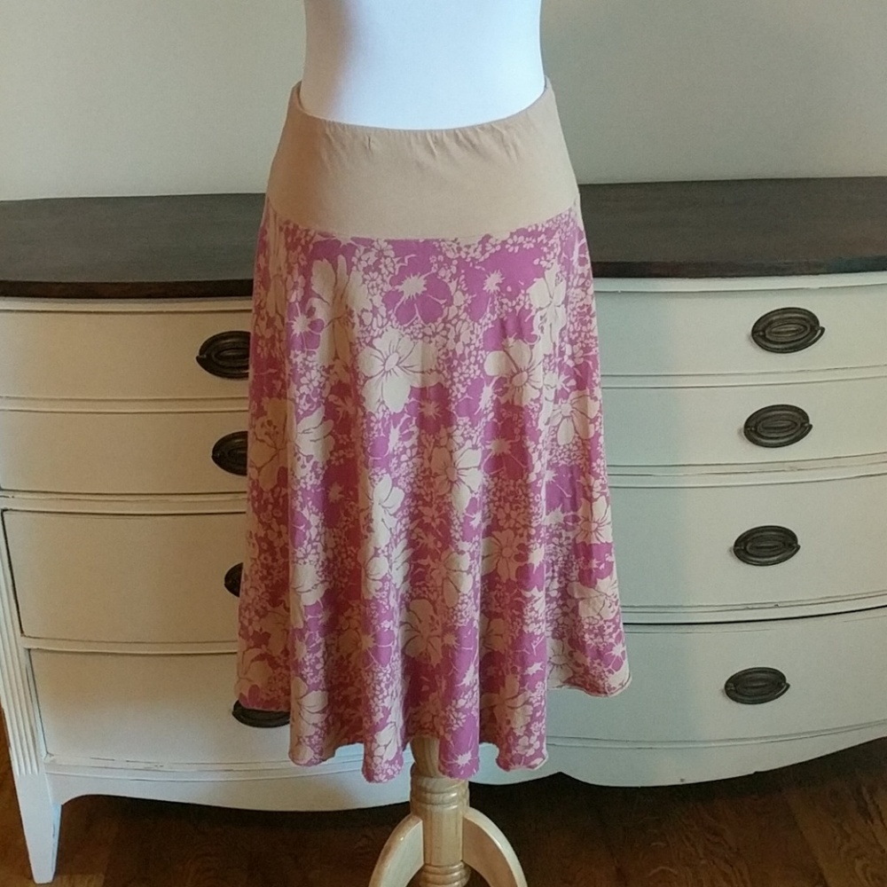 Velvet for Anthropologie flowy skirt