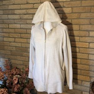 Kirklands Sweater Jacket with Hood