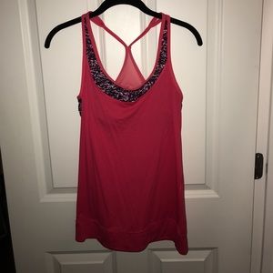 Lulu tank top with open back