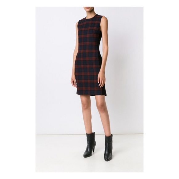 10 Crosby Derek Lam Dresses & Skirts - Derek Lam 10 Crosby Womens Plaid Godet Dress NWT