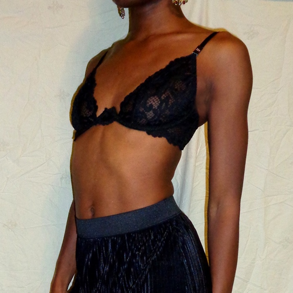 Victoria's Secret Black Lace Bra
