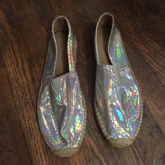 holographic espadrilles