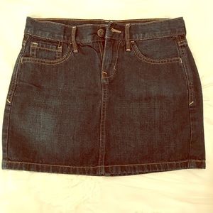 Denim Mini Skirt