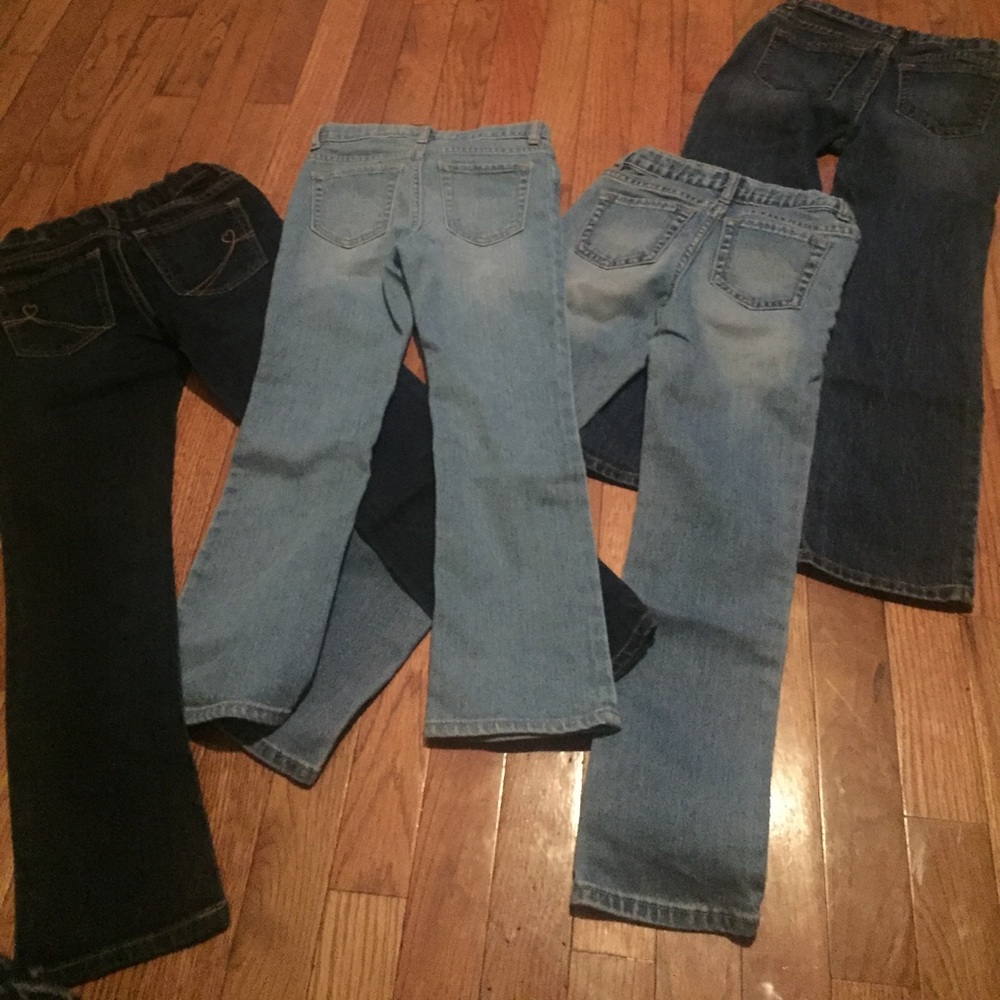 Lot jeans size 6/7