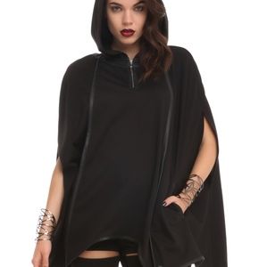 Disney Maleficent Batwing Pull Over Cloak Cape