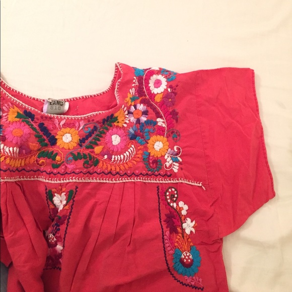 🎉Host Pick🎉 Vintage Handmade Mexican Dress - Picture 4 of 8