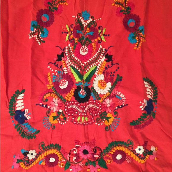 🎉Host Pick🎉 Vintage Handmade Mexican Dress - Picture 5 of 8