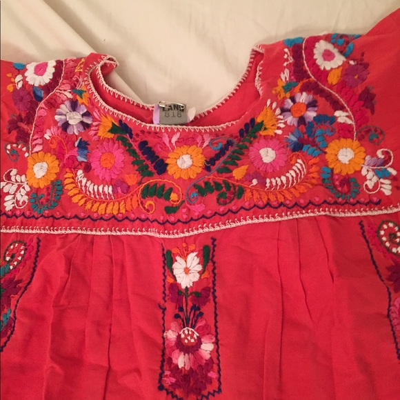 🎉Host Pick🎉 Vintage Handmade Mexican Dress - Picture 6 of 8