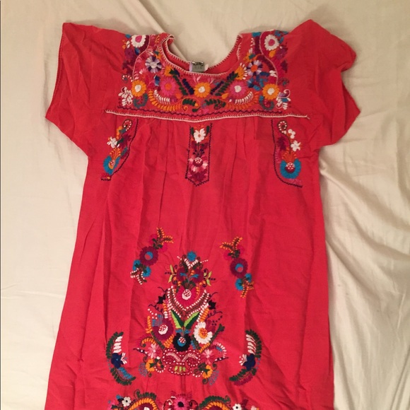 🎉Host Pick🎉 Vintage Handmade Mexican Dress - Picture 7 of 8