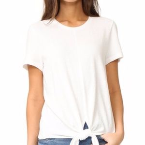 Madewell Levine Front Tie Top