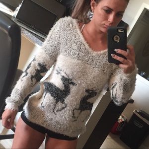 Reindeer sweater