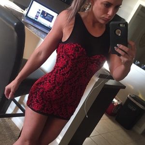 Valentine floral dress