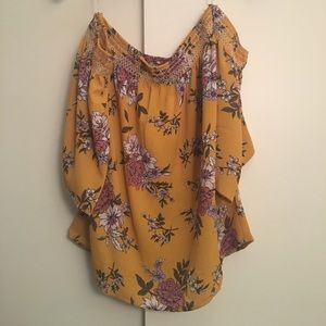 Off the shoulder top!
