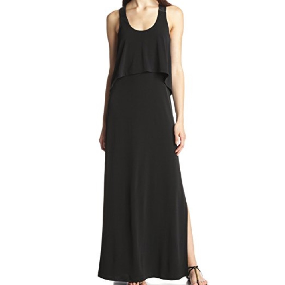 BCBGeneration Women's Maxi with leather detail