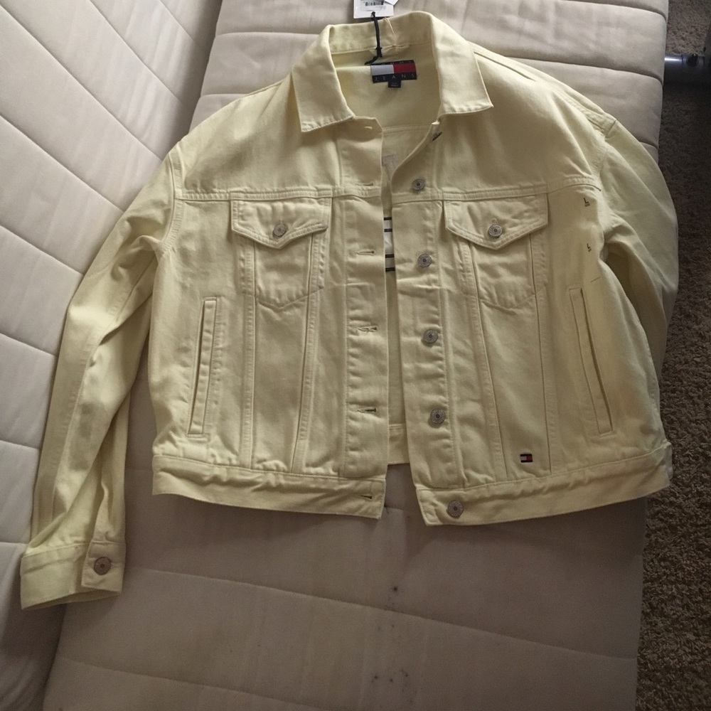 Brand new. Tommy Hilfiger jean jacket