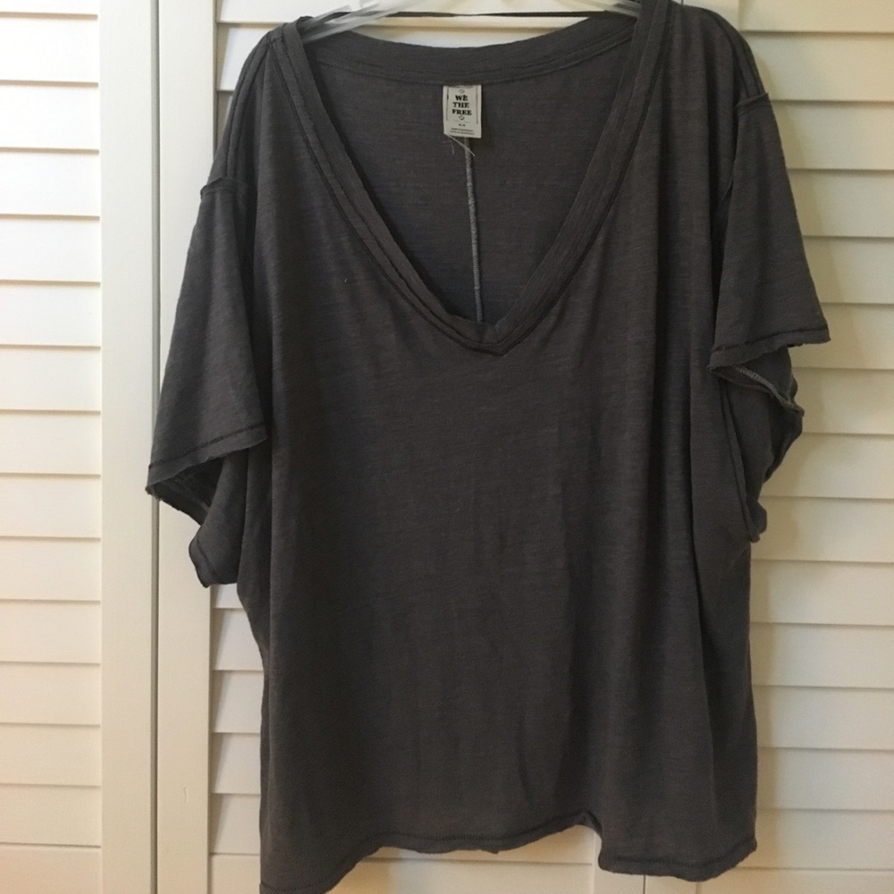 NWOT Free People boyfriend tee