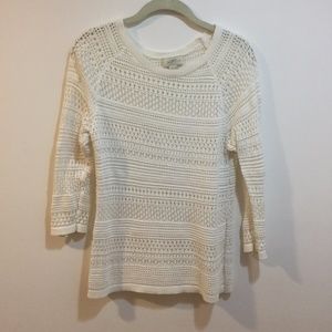 Loft open kit sweater