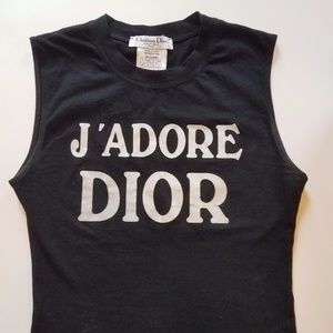 J'ADORE DIOR !RARE! TANK TOP