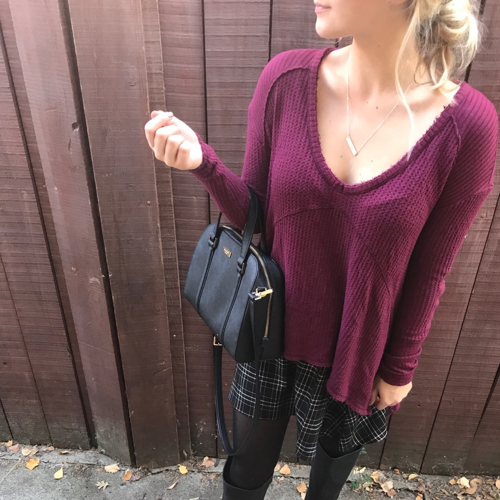 Free People light sweater