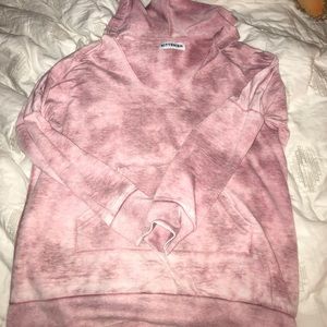 Pink lounge hoodie