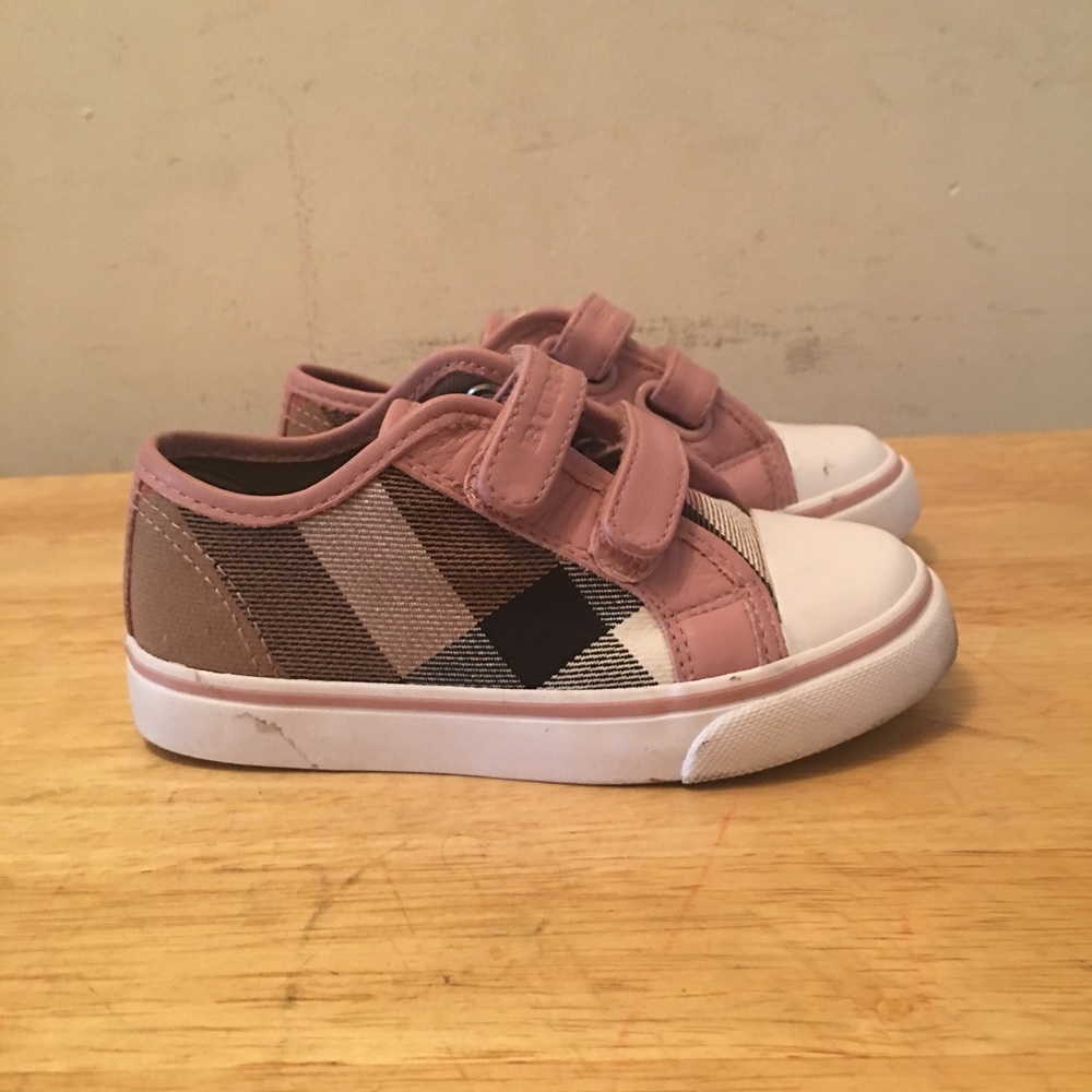 Girls Gucci House Check Trainers