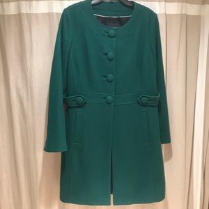 banana republic wool shift coat