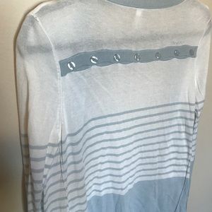 RVCA Penny Cardigan in Vintage White