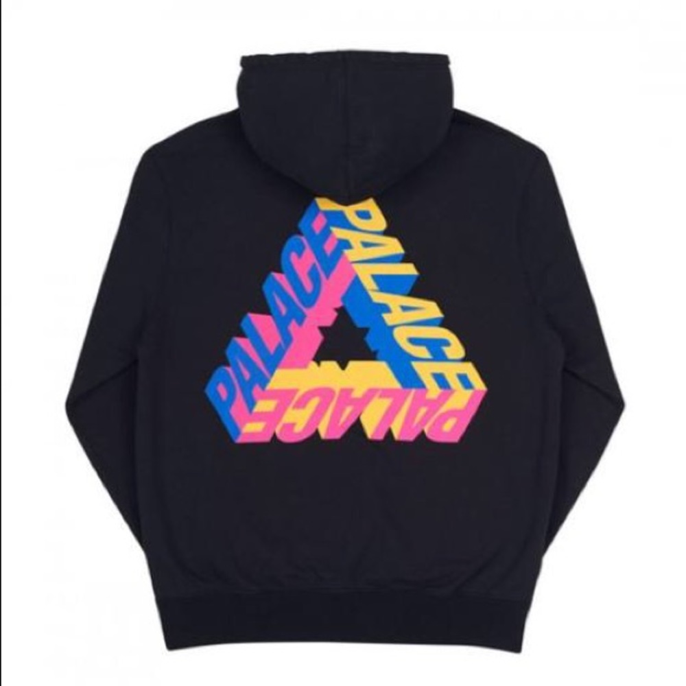 This is a rare PALACE 3-D hoodie