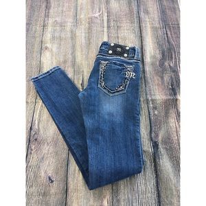 Miss me skinny jeans size 26. 30 1/2 inch inseam