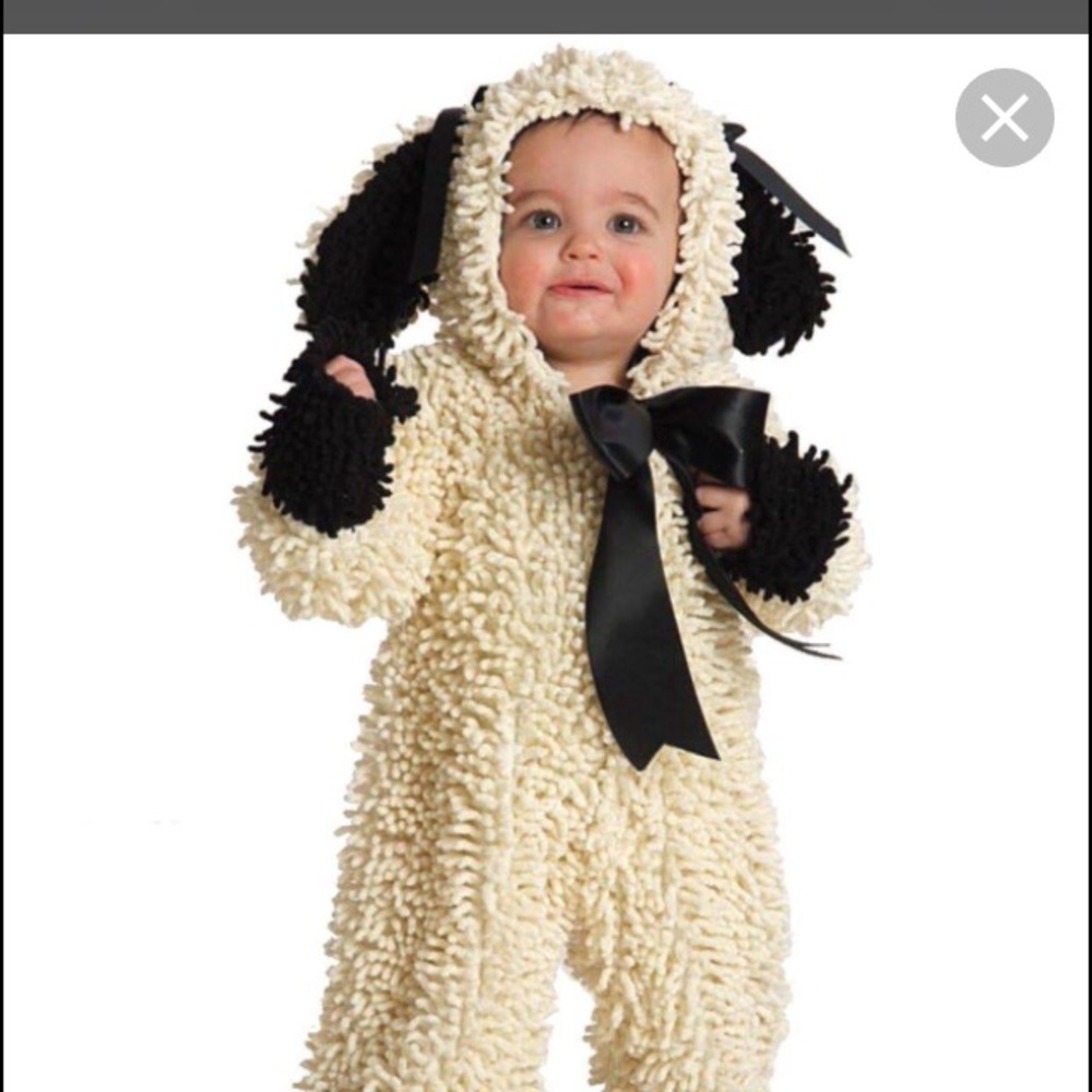 Halloween costume little lamb sheep 18MO-2T