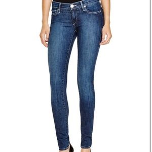 TRUE RELIGION STELLA SKINNY JEANS IN INKY BLUE