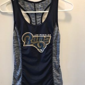 NFL Rams Razor Back Tank