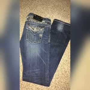 Miss me dark denim jeans