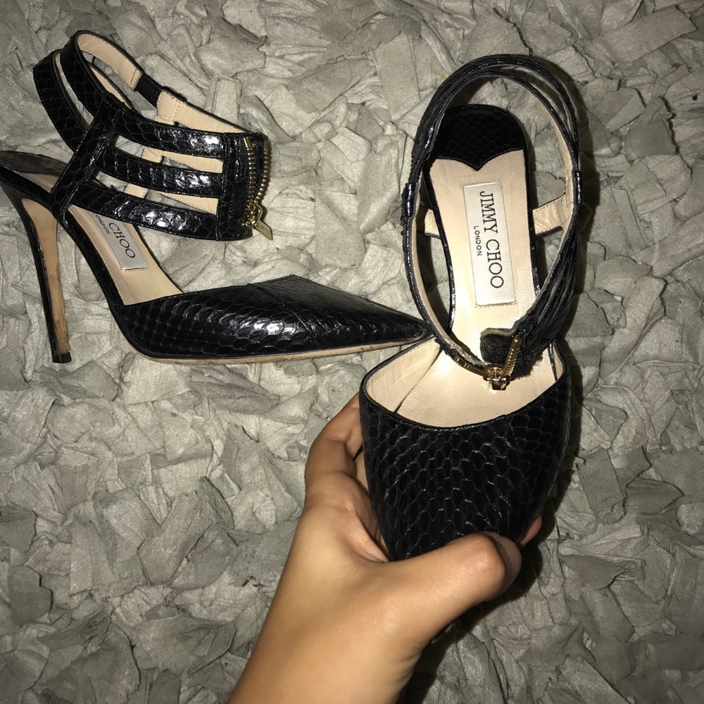 Jimmy Choo Alligator Pump Size 7