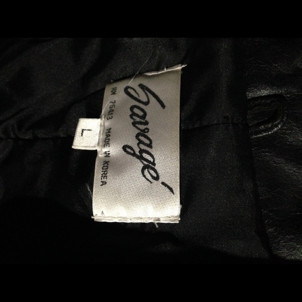 Leather coat - Picture 2 of 4