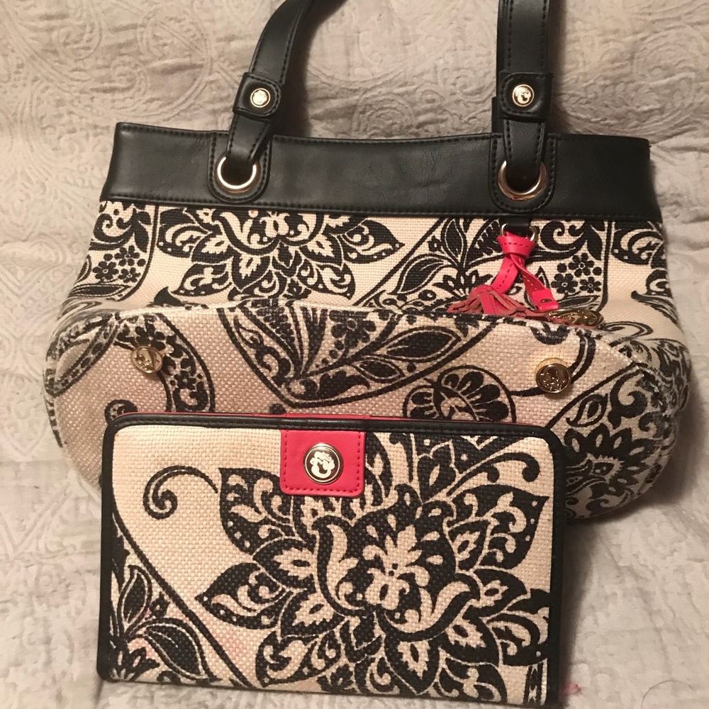 Spartina purse with matching wallet