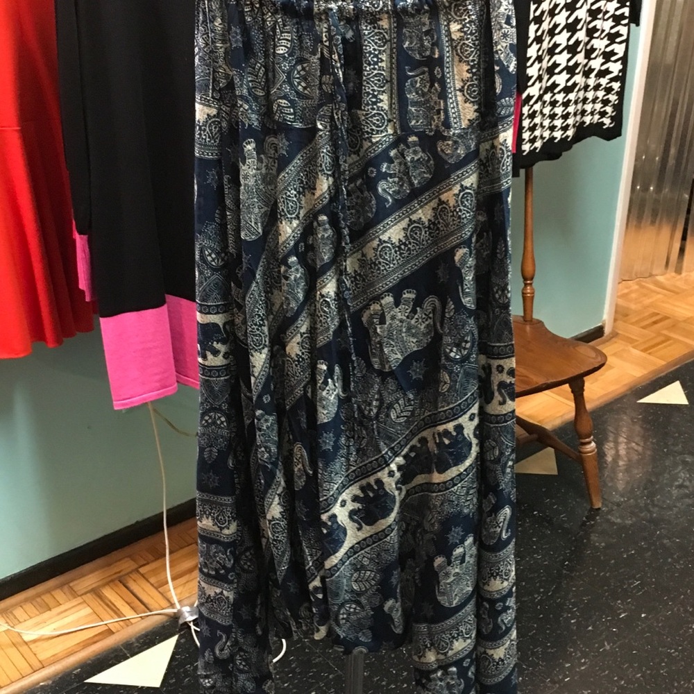 Boho drop low pants
