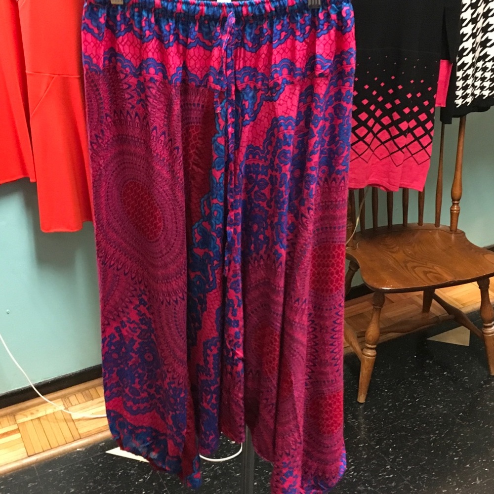 Boho drop low pants