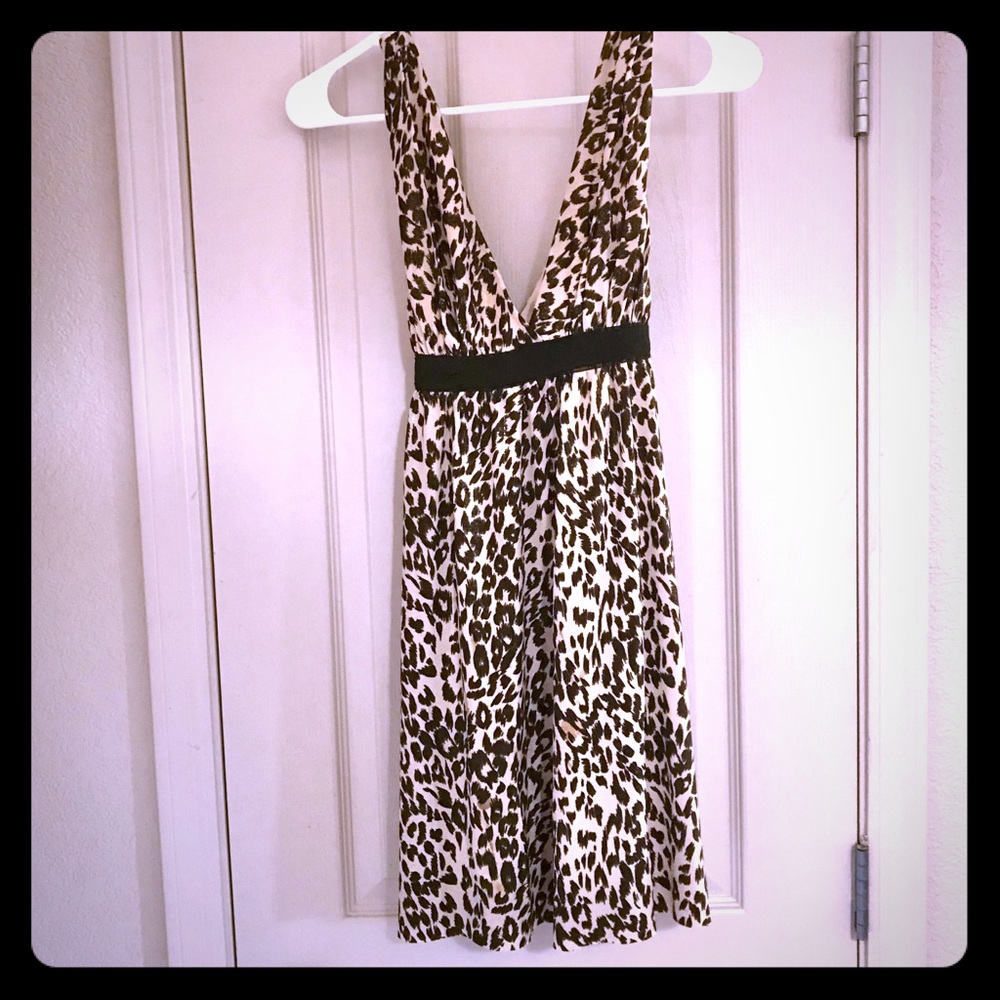 Forever 21 leopard print mini dress!