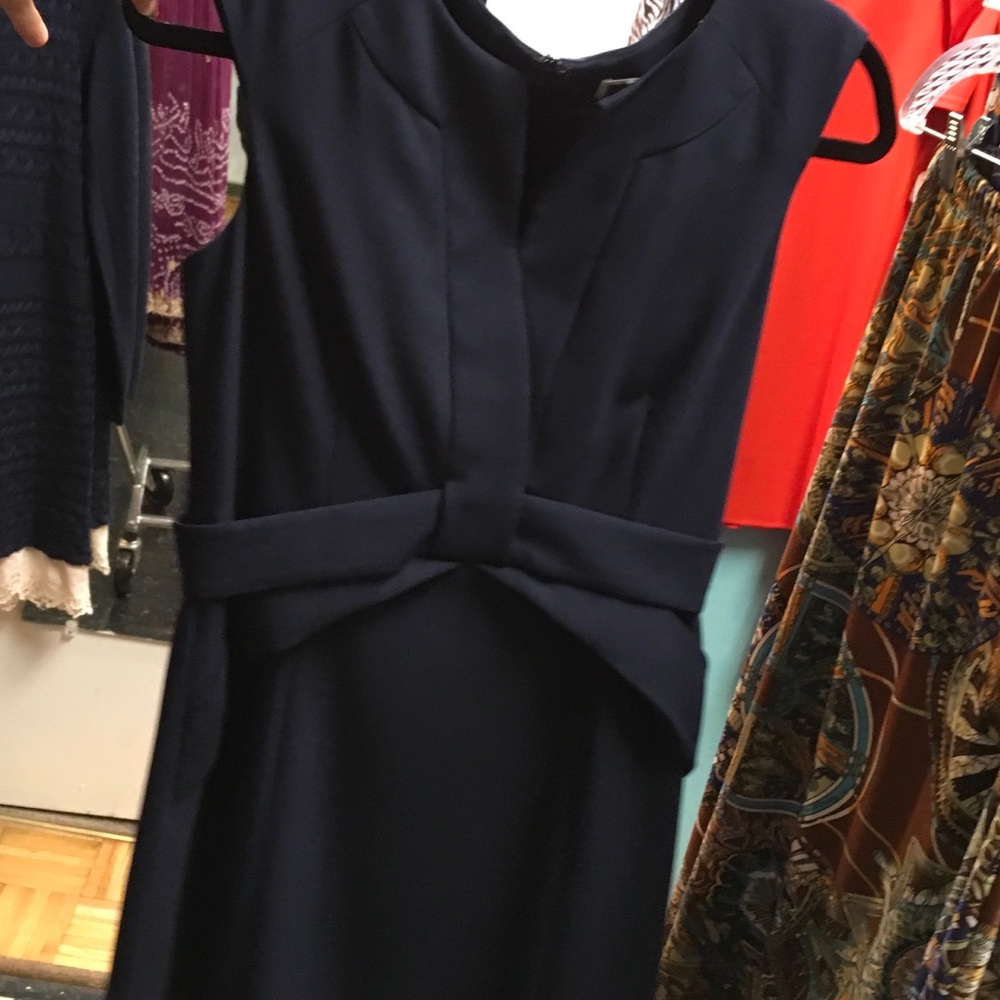 Dark blue dress