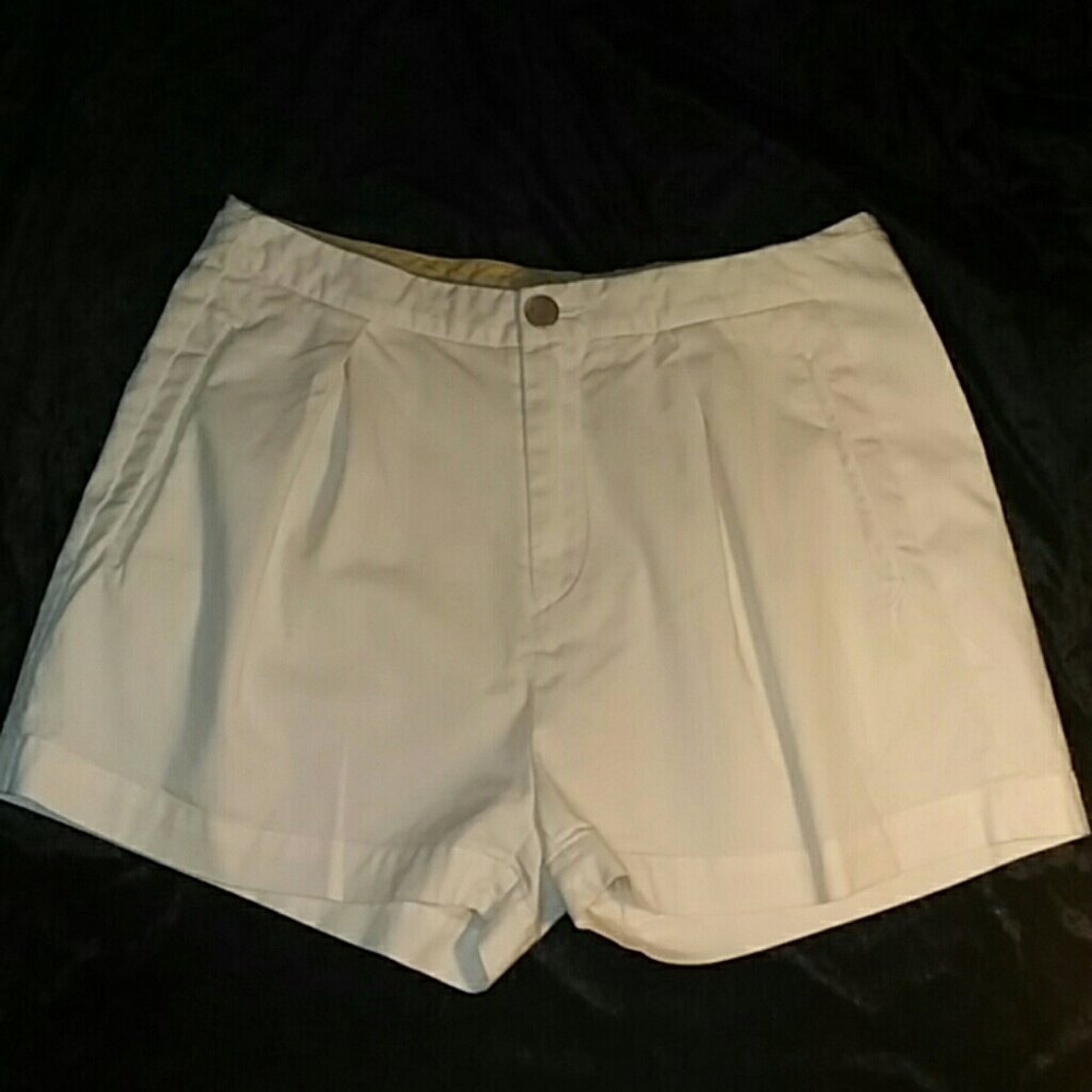 Rag & Bone New York Creamy Off White Dressy Shorts