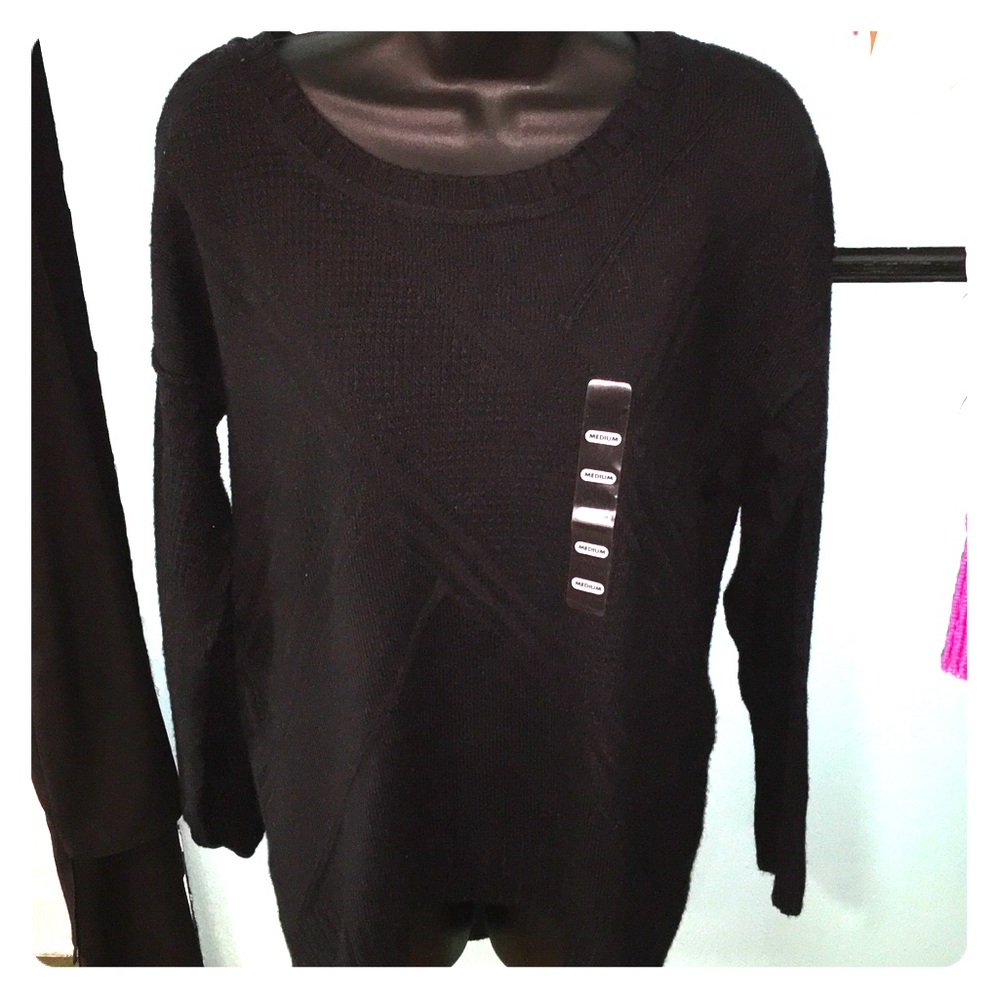 Black sweater